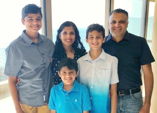 Doctor Patel and his family